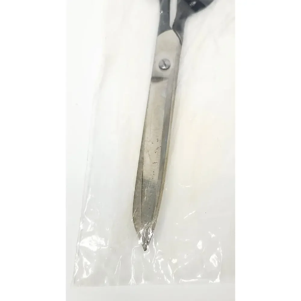 Vintage Industrial Dressmaker Fabric Shears 8 In Sealed Plastic